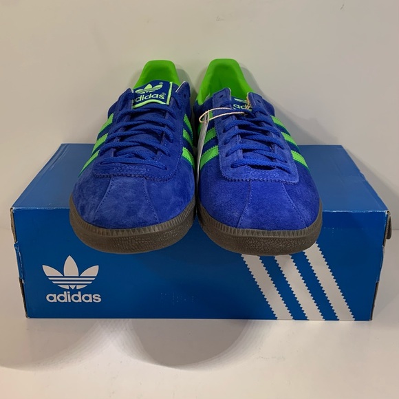 [BRAND NEW] ADIDAS ATHEN X SIZE? BLUE & GREEN MENS SHOES SIZE 10.5 SNEAKERS - Picture 5 of 12